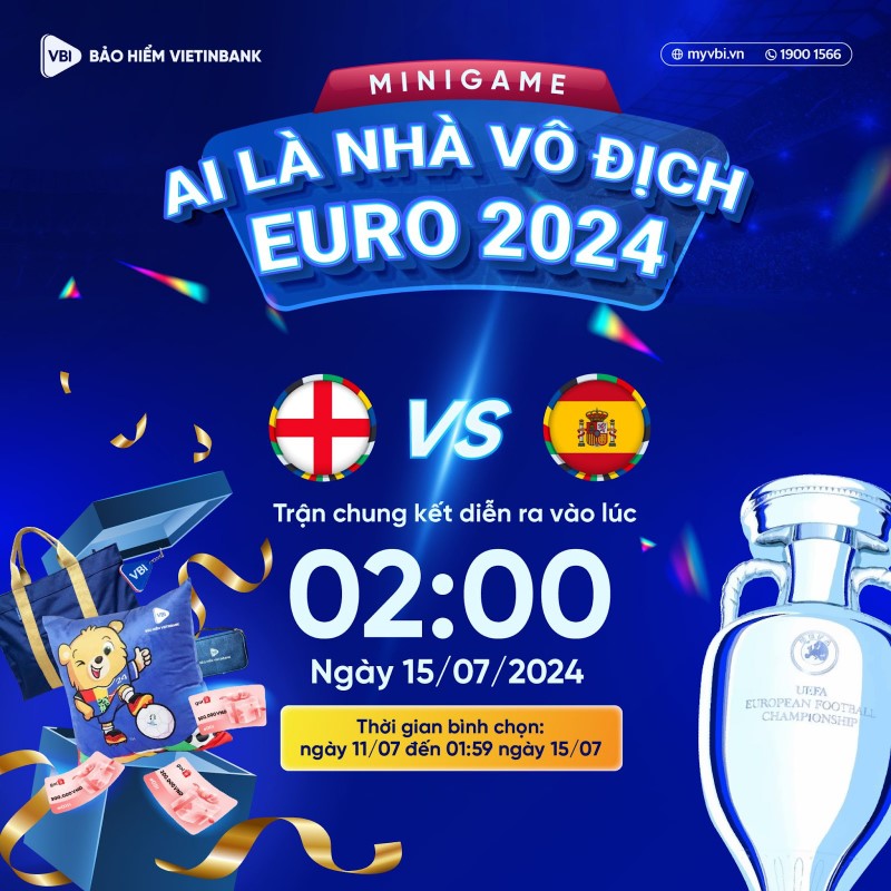 Cùng Bảo hiểm VietinBank dự đoán nhà vô địch Euro 2024