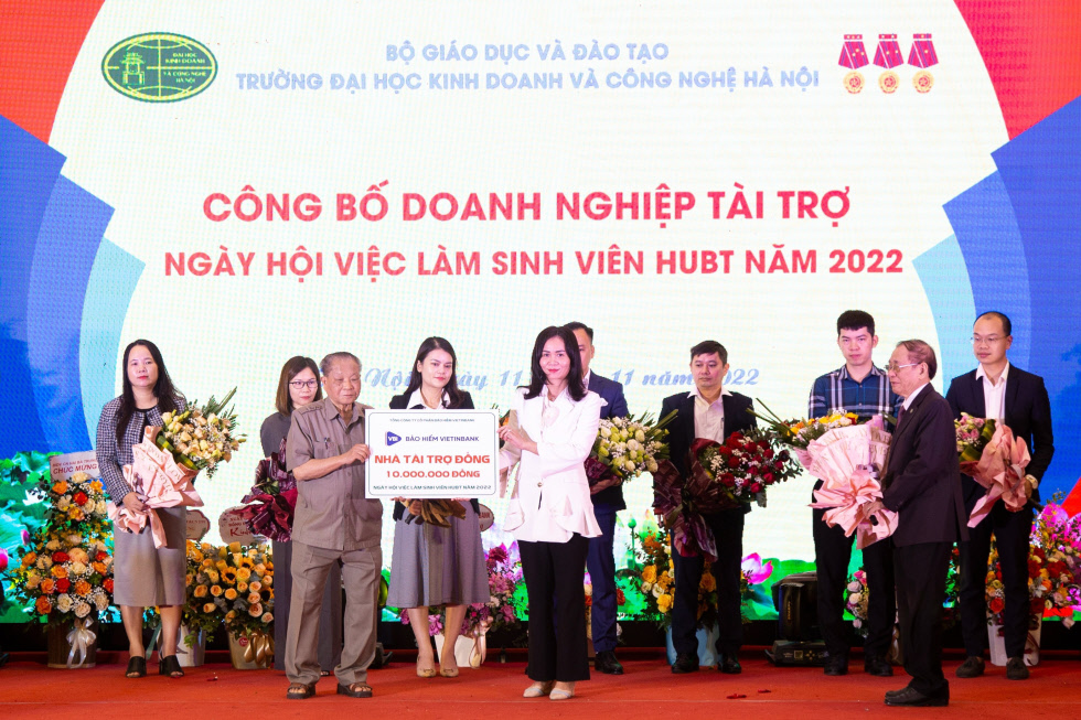 VBI sẽ đồng hành và trở thành Nhà Tài trợ Đồng của Ngày hội việc làm HUBT 2022